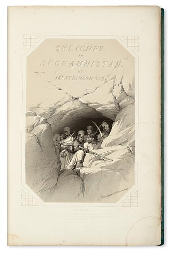 ATKINSON, JAMES. Sketches in Afghaunistan.  1842